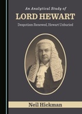 Cover: Analytical Study of Lord Hewart - Cambridge Scholars Publishing