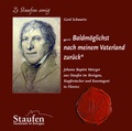 Cover: "... Baldm&ouml;glichst nach meinem Vaterland zur&uuml;ck" - Stadt Staufen
