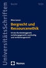 Cover: Bergrecht und Ressourcenethik - Nomos