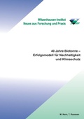 Cover: 40 Jahre Biotonne - Erfolgsmodell f&uuml;r Nachhaltigkeit und Klimaschutz - Witzenhausen-Institut f. Abfall, Umwelt u. Energie