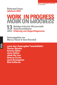 Enlarge image Cover: WORK IN PROGRESS. WORK ON PROGRESS. - VSA