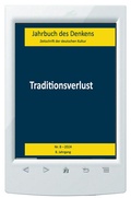 Cover: Jahrbuch des Denkens - Traugott Bautz