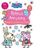 Cover: Peppa Pig: Peppa's Amazing Bumper Colouring Book - Ladybird