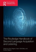 Cover: The Routledge Handbook of Second Language Acquisition and Listening - Routledge