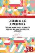 Cover: Literature and Computation - Routledge