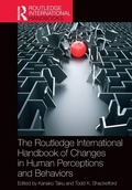 Cover: The Routledge International Handbook of Changes in Human Perceptions and Behaviors - Routledge