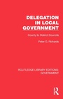 Cover: Delegation in Local Government - Routledge