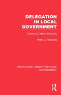 Abbildung von: Delegation in Local Government - Routledge