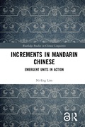 Cover: Increments in Mandarin Chinese - Routledge
