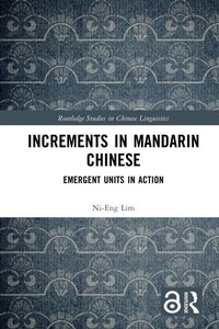 Abbildung von: Increments in Mandarin Chinese - Routledge