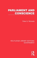 Cover: Parliament and Conscience - Routledge