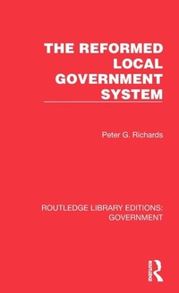 Abbildung von: The Reformed Local Government System - Routledge