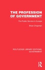 Cover: The Profession of Government - Routledge