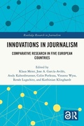 Cover: Innovations in Journalism - Routledge