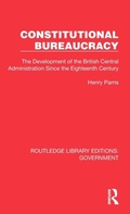 Cover: Constitutional Bureaucracy - Routledge