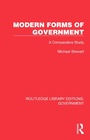Cover: Modern Forms of Government - Routledge