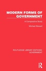Cover: Modern Forms of Government - Routledge
