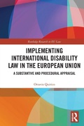 Cover: Implementing International Disability Law in the European Union - Routledge