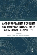 Cover: Anti-Europeanism, Populism and European Integration in a Historical Perspective - Routledge
