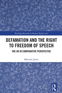 Abbildung von: Defamation and the Right to Freedom of Speech - Routledge