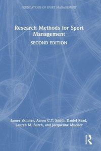 Enlarge image Cover: Research Methods for Sport Management - Routledge