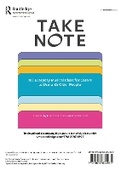 Cover: Take Note: 100 Everyday Musical Ideas for Carers to Use with Older People - Routledge
