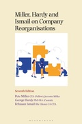 Cover: Miller, Hardy and Ismail on Company Reorganisations - Bloomsbury Professional