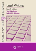 Cover: Examples & Explanations for Legal Writing - Aspen Publishing