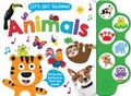 Cover: Let's Get Talking: Animals (6-Button Sound Book) - Kidsbooks Publishing