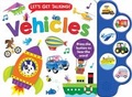 Cover: Let's Get Talking: Vehicles (6-Button Sound Book) - Kidsbooks Publishing