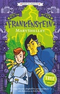 Cover: Creepy Classics: Frankenstein (Easy Classics) - Sweet Cherry Publishing