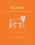 Cover: KOINON VI, 2023 - Archaeopress