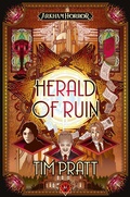 Cover: Herald of Ruin (The Sanford Files, #2) - Aconyte Books