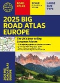 Cover: 2025 Philip's Big Road Atlas of Europe - Philip's