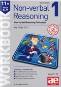 Cover: 11+ Non-verbal Reasoning Year 5-7 Workbook 1 - Accelerated Education Publications Ltd