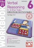 Cover: 11+ Verbal Reasoning Year 5-7 GL & Other Styles Workbook 6 - Accelerated Education Publications Ltd
