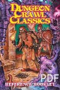 Cover: DCC RPG Reference Booklet - Goodman Games