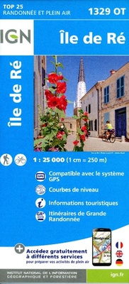 Abbildung von: Ile de Re: 1329OT - Institut Geographique National