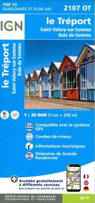 Abbildung von: Treport / St-Valery-sur-Somme / Baie de Somme: 2107OT - Institut Geographique National