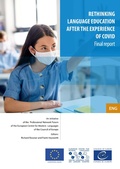 Cover: Rethinking language education after the experience of covid - Council of Europe