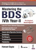 Cover: Mastering the BDS IVth Year-II - Jaypee Brothers Medical Publishers