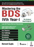 Cover: Mastering the BDS IVth Year-I - Jaypee Brothers Medical Publishers