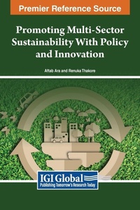 Enlarge image Cover: Promoting Multi-Sector Sustainability With Policy and Innovation - IGI Global