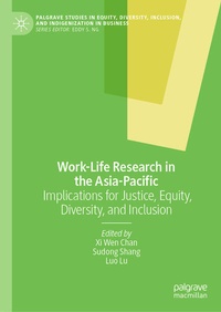 Enlarge image Cover: Work-Life Research in the Asia-Pacific - Palgrave Macmillan
