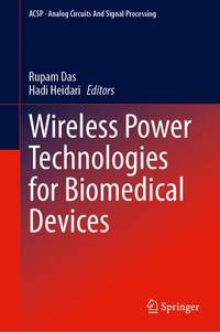 Enlarge image Cover: Wireless Power Technologies for Biomedical Devices - Springer