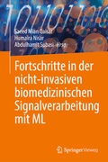 Cover: Fortschritte in der nicht-invasiven biomedizinischen Signalverarbeitung mit ML - Springer Vieweg