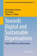 Cover: Towards Digital and Sustainable Organisations - Springer