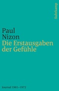 Cover: Die Erstausgaben der Gef&uuml;hle - Suhrkamp
