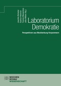Cover: Laboratorium Demokratie - Perspektiven aus Mecklenburg-Vorpommern - Wochenschau Verlag
