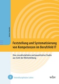 Cover: Feststellung und Systematisierung von Kompetenzen im Berufsfeld IT - wbv Media